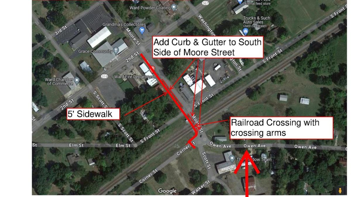 Map of 2025 Proposed TAP Project